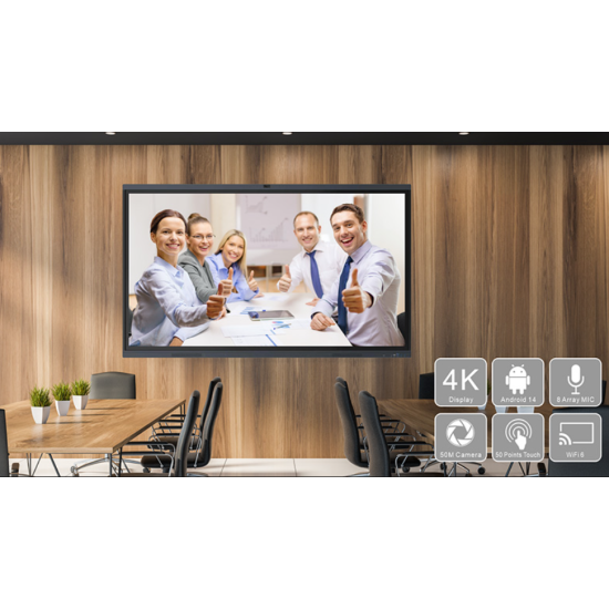 Boxlight ProColor P586UC 86" 4K Interactive Flat Panel