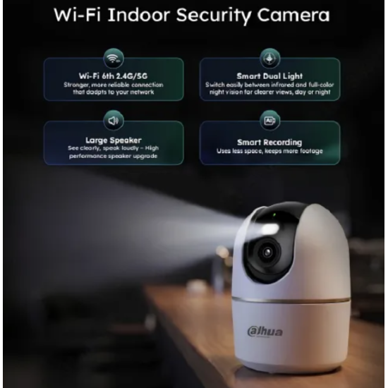 Dahua DH-IPC-H3AS 3MP Indoor Pan & Tilt WiFi Camera