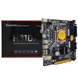 Esonic H81DA1 DDR3 LGA1150 Micro-ATX Motherboard