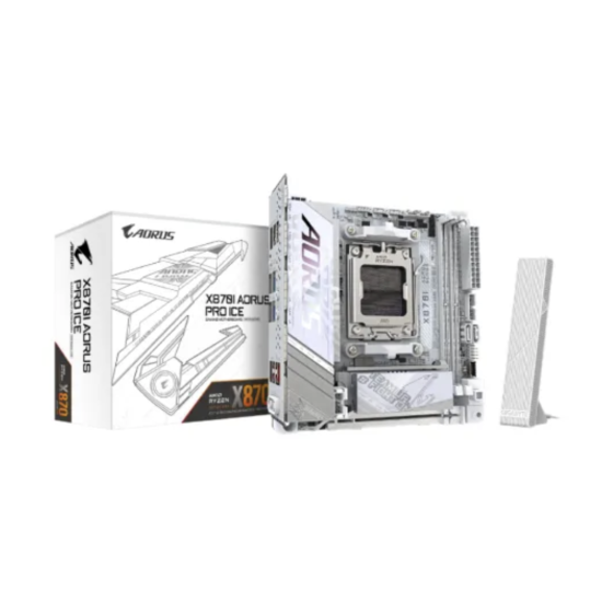 GIGABYTE X870I AORUS PRO ICE AM5 DDR5 Mini-ITX Motherboard