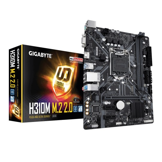 Gigabyte H310M M.2 9th Gen Micro ATX Motherboard