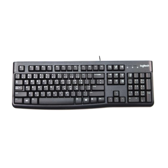 Logitech K120 USB Keyboard With Bangla 104-Key Wired